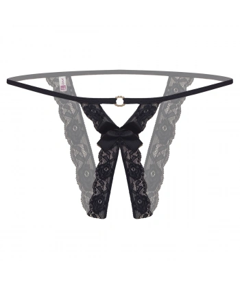 Beruflic Özel Bölgesi Açık Taşlı Büyük Beden Fantezi Bato Külot