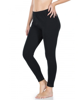 Beruflic Paça Dantelli Uzun Kadın Tayt 413