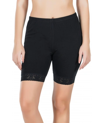 Beruflic Paçası Dantelli Battal Dizüstü Kadın Tayt 415b