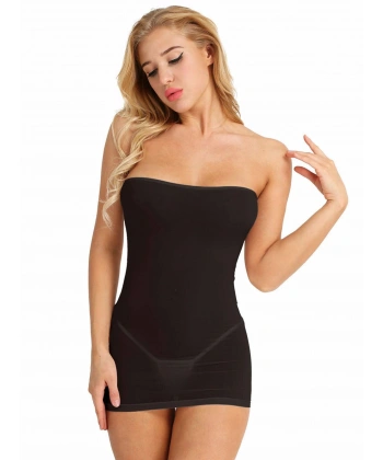 Beruflic Şeffaf Straplez Fantazi Gecelik