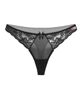 Beruflic Siyah Dantelli Fantazi G String Külot