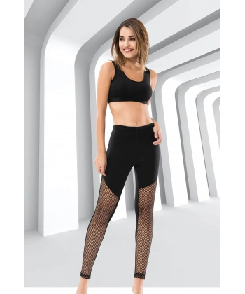 Beruflic Transparan Fileli Kadın Tayt 0552