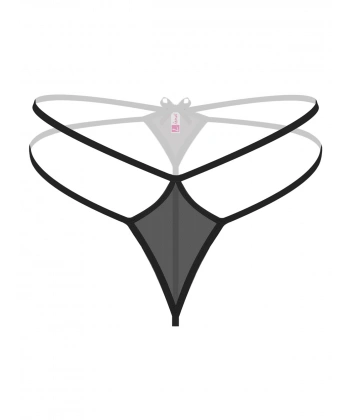 Beruflic Transparan Siyah Fantazi Külot String