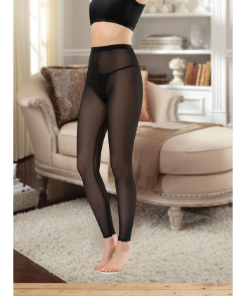 Beruflic Uzun Transparan Kadın Tayt 479