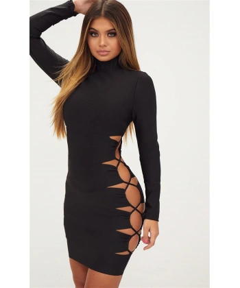 Beruflic Yandan Dekolteli Elbise