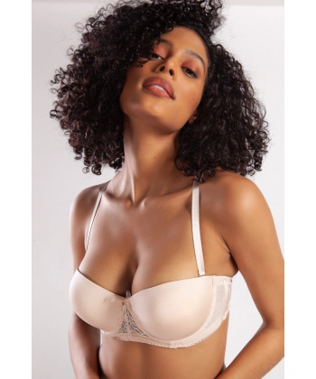 Gala Push-up Strapless Bra, Ten Konforlu Ve Şık Sütyen, Strapless