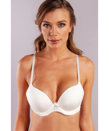 Garabina Foam Cup  Push Up Bra, Ekru Konforlu Ve Şık Sütyen