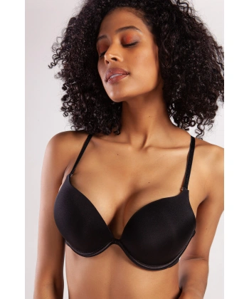 Garland Heavy Push Up Bra, Siyah Konforlu Ve Şık Sütyen