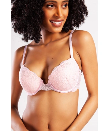 G.colors Balconette Foam Push Up Bra, Açık Pembe  Konforlu Ve Şık Sütyen