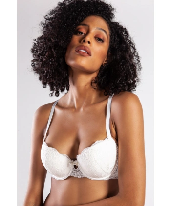 G.colors Balconette Foam Push Up Bra, Ekru Konforlu Ve Şık Sütyen