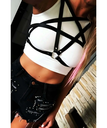 Göğüs Pentagram Harness - Brf167