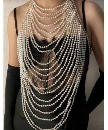 İncili Seksi Vücut Aksesuarı , Şık Bustiyer