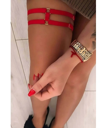 Kırmızı Bacak Bandı - Brf54