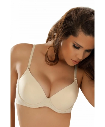 Micro Kaplı Silikonlu Sütyen Kadın 7080