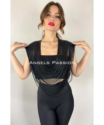 Püsküllü Şık Omuz Harness - Brf1394