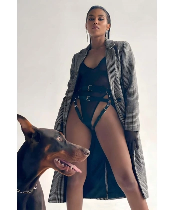 Sexy Deri Fantazi Külot - Brf732