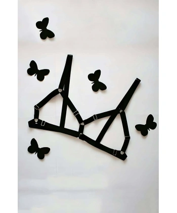 Şık Ve Seksi Sütyen Harness - Brf168