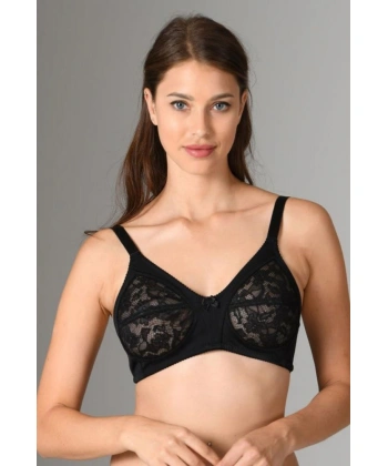 Siyah Elestan Mikro Sütyen 352