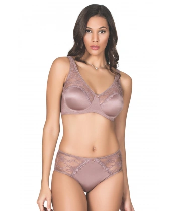 Soft Kaplı Dantel Geniş Askı Sütyen Takım Kadın 5035