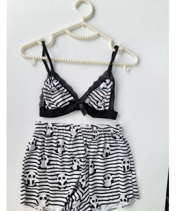 Şortlu Sexy Takım Pijama Takımı