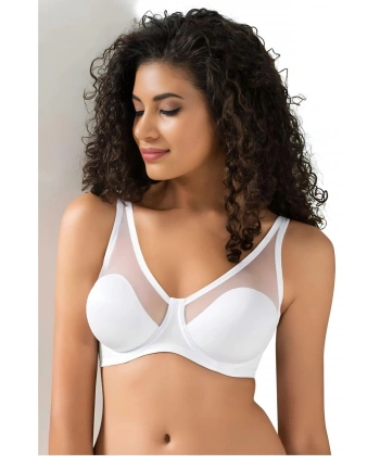 Tül Kaplı Soft C-cup Sütyen Kadın 9200