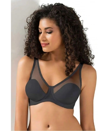 Tül Kaplı Soft D Cup Sütyen Kadın 9200