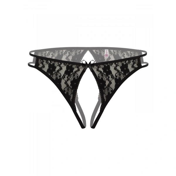 Beruflic Ağı Açık Büyük Beden Siyah Fantazi Külot