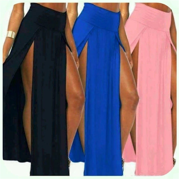 Beruflic B101055 Uzun Derin Yırbrfaçlı Etek