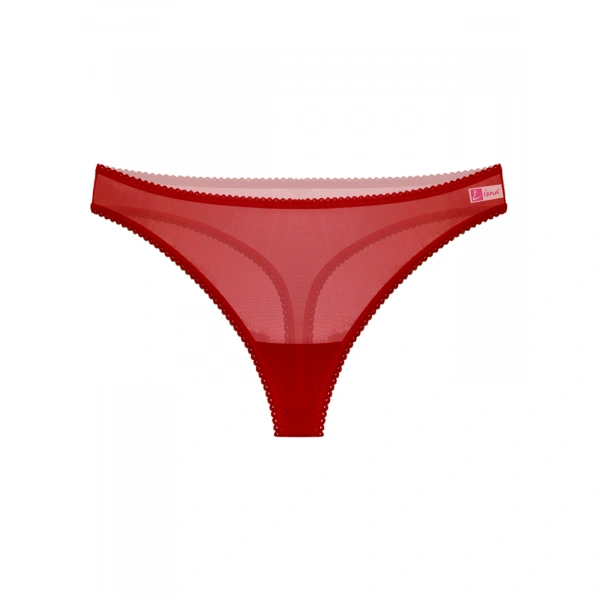 Beruflic Büyük Beden Kadın Kırmızı Fantezi Bato Külot