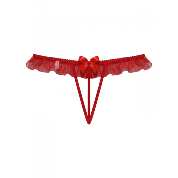 Beruflic Dantelli Taşlı Büyük Beden Fantezi Bato Külot