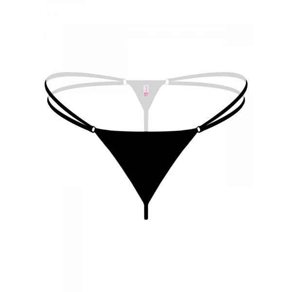 Beruflic Fantazi İç Giyim Seksi İç Çamaşırı Kadın Siyah Külot