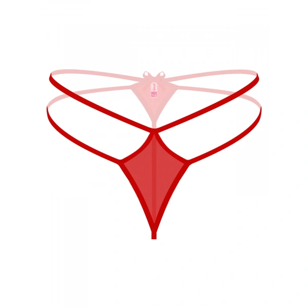 Beruflic Fantezi İç Giyim Kırmızı String Külot