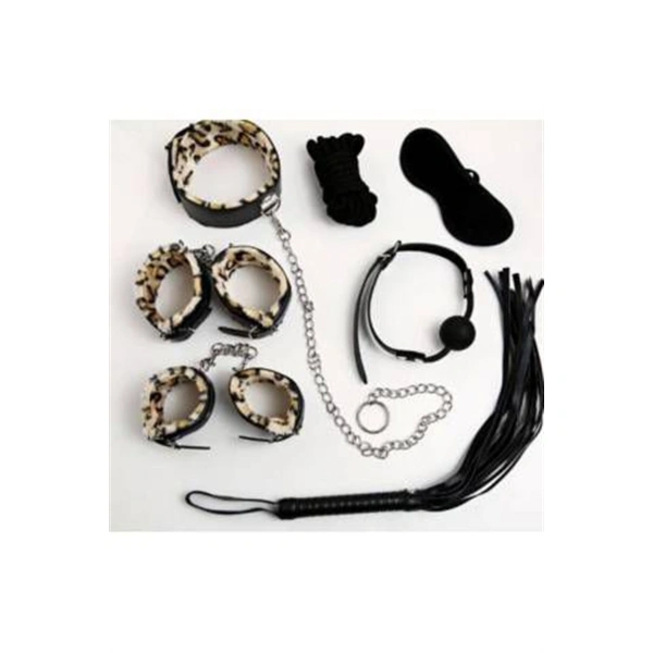 Beruflic Grinin 50 Tonu Fantazi Kelepçe Kırbaç Seti