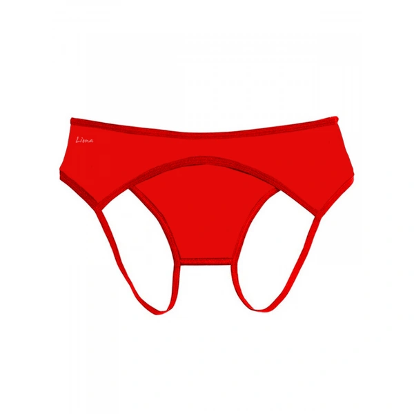 Beruflic Özel Bölgesi Açık Fantezi Kırmızı Külot