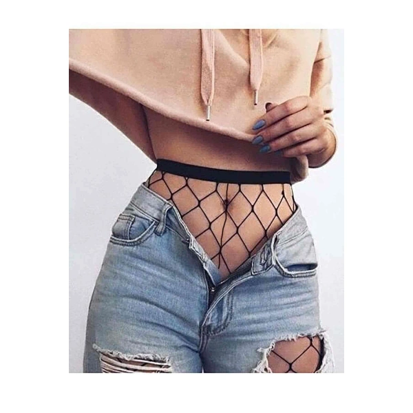 Beruflic Siyah Fileli Külotlu Çorap