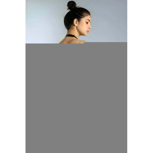 Fantazi Vücut Kelepçesi, Ağı Açık Deri Esaret Kemeri Takımı - Brf1062