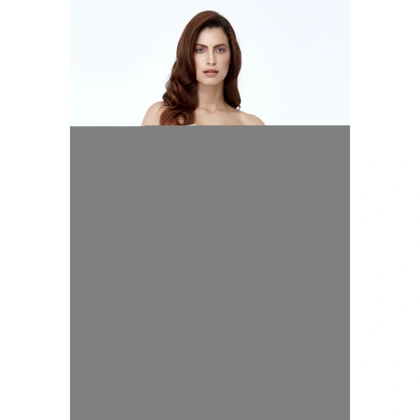 Golshan Gardenia Mini Sitring, Kadın Dantelli Çiçek Baskılı Ekru String Külot