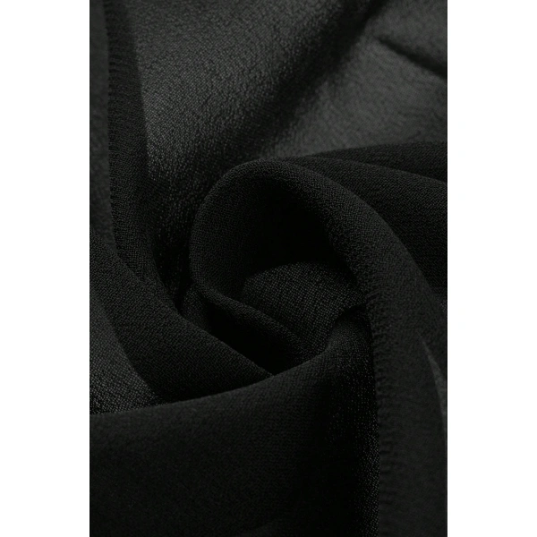 Kadın Siyah Beyaz Transparan Belden Bağlamalı Pareo 2li