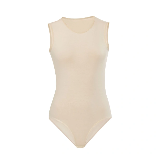 Likralı Bayan 0 Yaka 0 Kol Body 4759