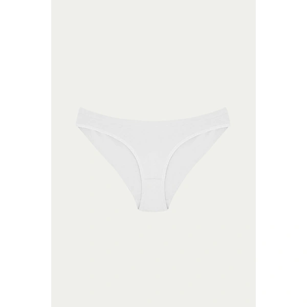 Pamuklu Siyah Beyaz Ten Rengi 3lü Külot