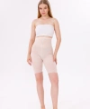 Freshness 0007 Lazer Kesim Tül Yüksek Bel Şort Korse