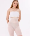 Freshness 0007 Lazer Kesim Tül Yüksek Bel Şort Korse