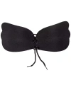Siyah Yapışkan Kelebek Sütyen-519