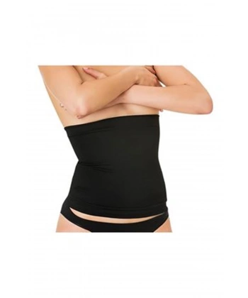 Siyah Kadın Dikişsiz Bel Korse - 770