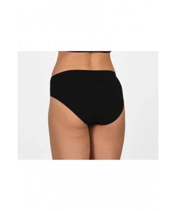 Siyah Kadın Dikişsiz Külot Korse - 730