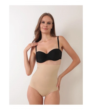 Ten Lazer Kesim Yüksek Bel Külot Korse