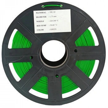 TPU FLEX 95A - YEŞİL ESNEK FİLAMENT