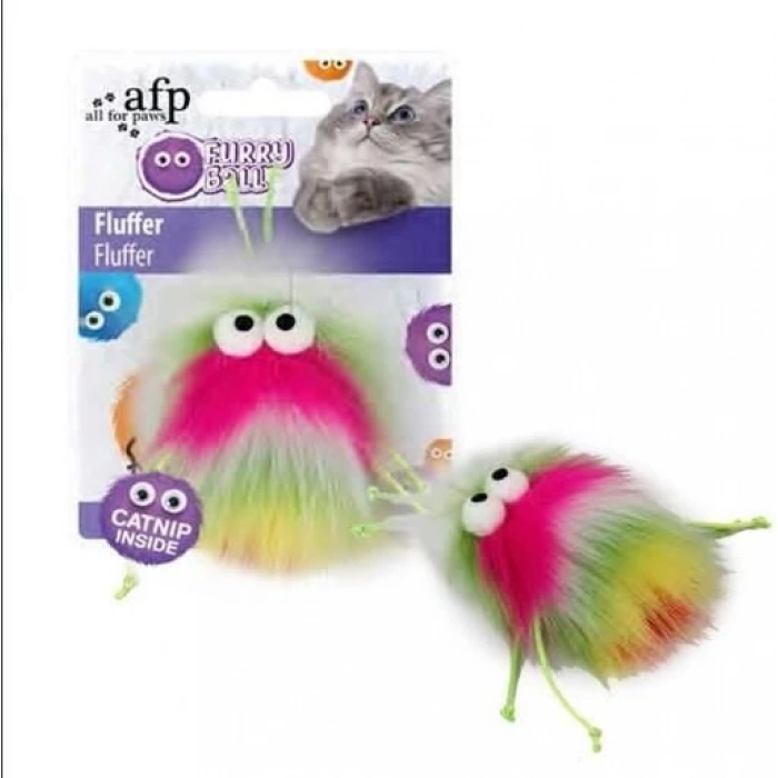 Afp Furry Ball Fluffer Catnipli Pembe 15 x 8 x 3,5 cm