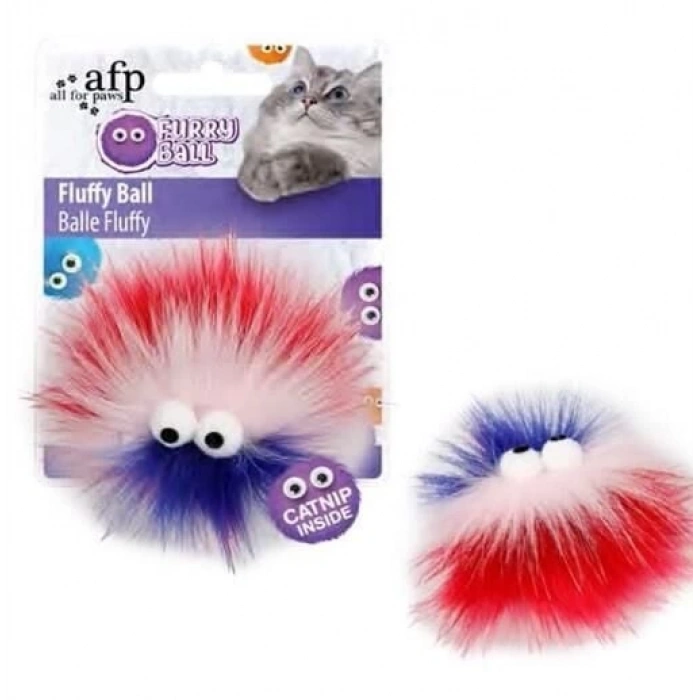 Afp Furry Ball Fluffer Catnipli Pembe 9,5 x 9 x 5 x 5 cm