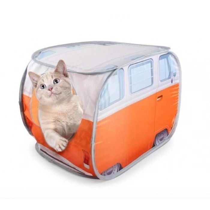 Afp Vintage Kedi Evi Minibüs Oyuncağı